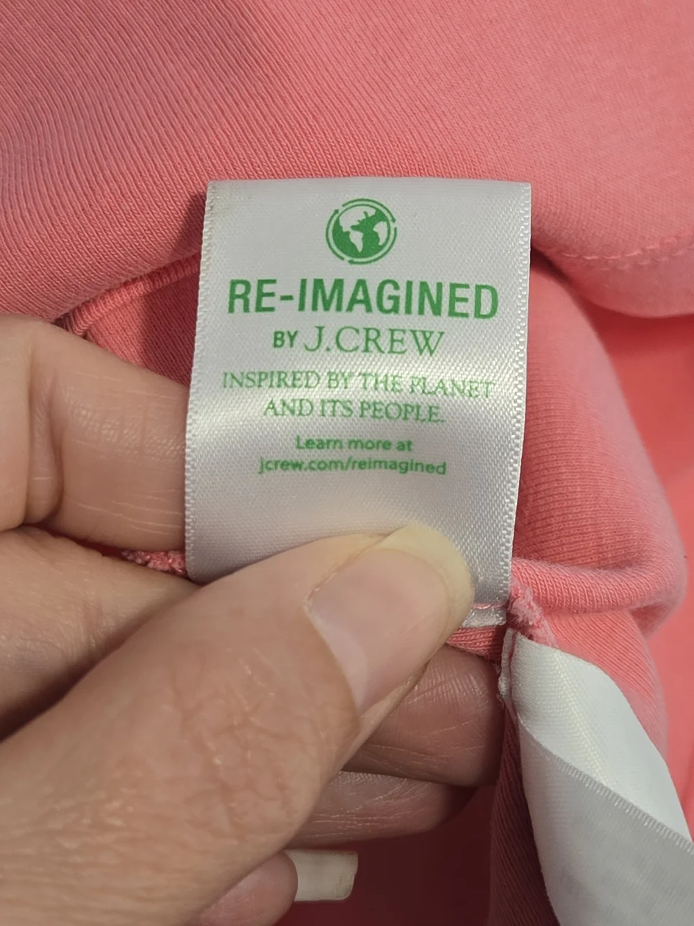 J.Crew 2X Coral Pink Sleeveless Cotton Tank Top Plus Size Casual Basic